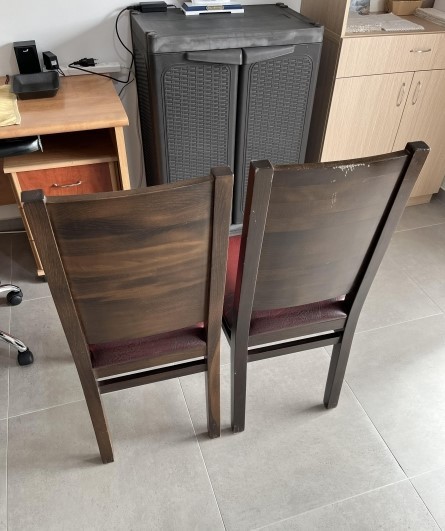 Два стула в хорошем состоянии прочные и крепкие -  Фото 2