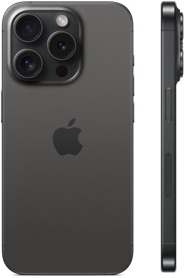 Apple iPhone 15 Pro 1TB - цвет титановый черный -  Фото 4