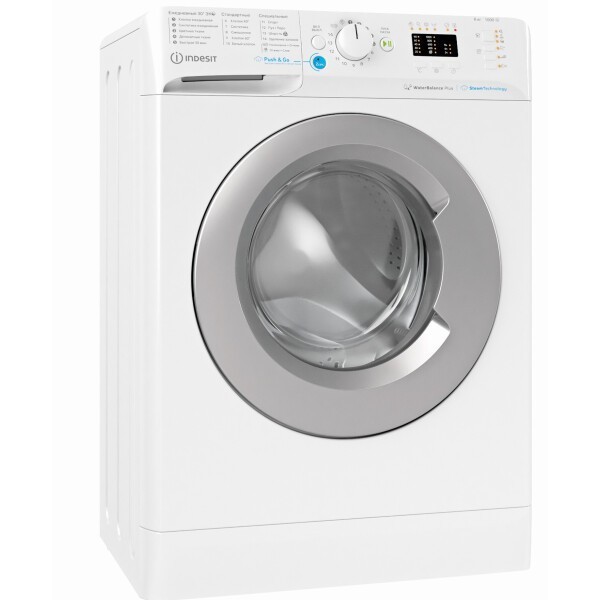 Стиральная машина Indesit BWSA 61051 WSV RU -  Фото 3