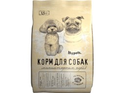 Сухой корм для собак MYPETS Mini телятина и оленина 1,5 кг