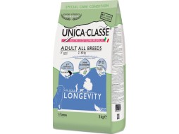 Сухой корм для собак UNICA Classe Adult All Breeds Longevity лосось 3 кг (8001541006447)