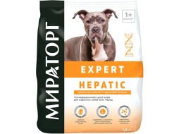 Сухой корм для собак МИРАТОРГ Expert Hepatic 1,5 кг