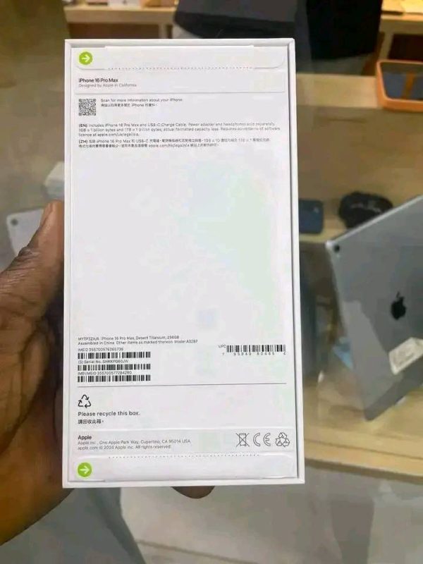 Iphone 16, plus, pro, pro max..$870/Whatsapp: + 447399081581 -  Фото 2