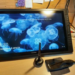 Графический планшет Huion kamvas 22 pro новый